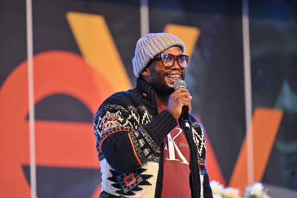 Isaac Gampu On Blom Blom With Skhumba And Ndumiso